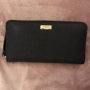 NWT Kate Spade Black Wallet